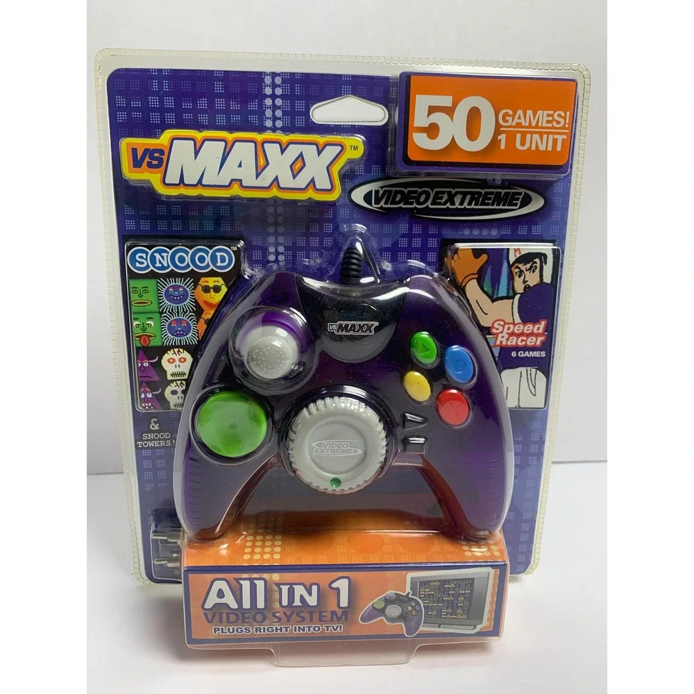 Vs Maxx Video Extreme 50 Games In 1 Retro Y2K Plug Play‎ Snood Speed Race2004